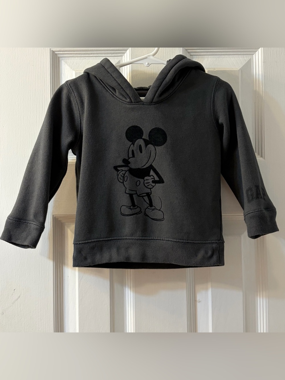 Disney and Gap Classic Hooded Sweatshirt w/Mickey Mouse Graphic Size 18-24 Month
